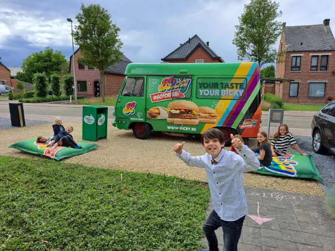 Foodtruck privéfeest Bicky Burger