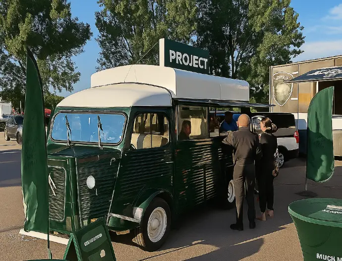 Foodtruck eigen branding