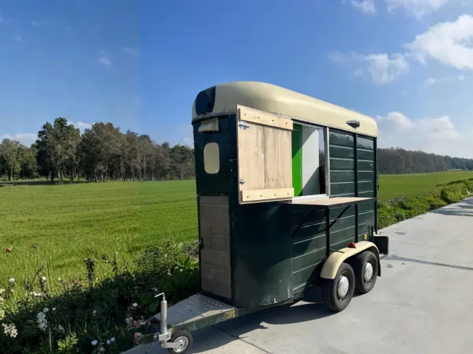 Paardentrailer mobiele bar