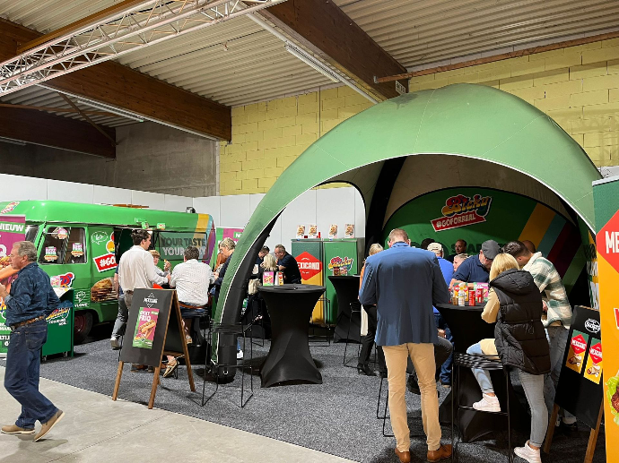 Foodtruck beursstand