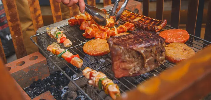 Barbecue event catering foodtruck