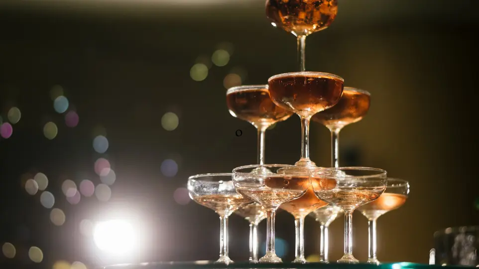 aperitief op huwelijksfeest